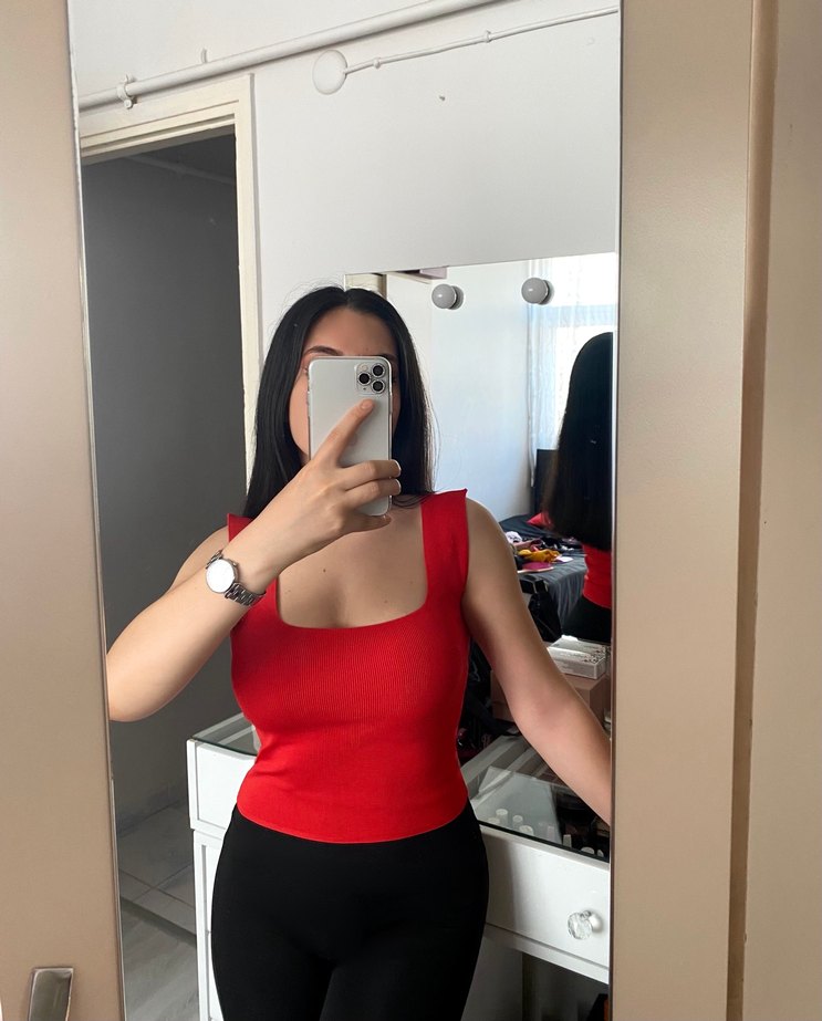 Kırmızı Bluz - Görsel 4