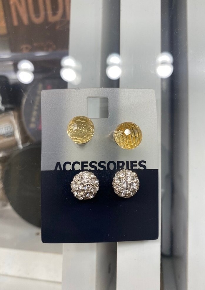 Taşlı küpe - Görsel 2