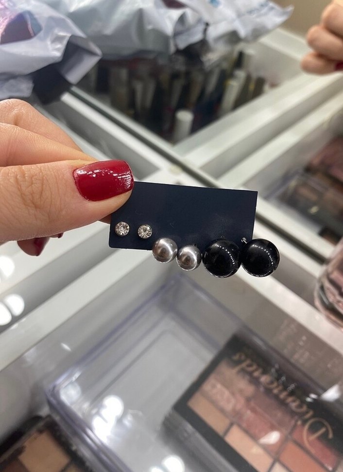 3 çift küpe - Görsel 3