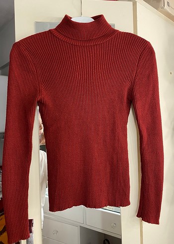 Boğazlı Triko Kazak - Görsel 2