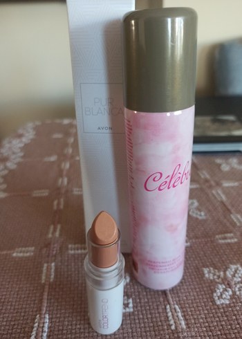 Avon Pur Blanca Kadın Parfümü ve Célébre Deodorant set