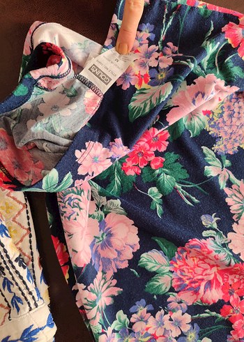 Mavi Kot Kısa Askılı Tulum&straplezbelbise - Görsel 7