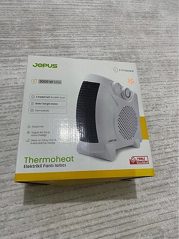 Jopus Fanlı Isıtıcı