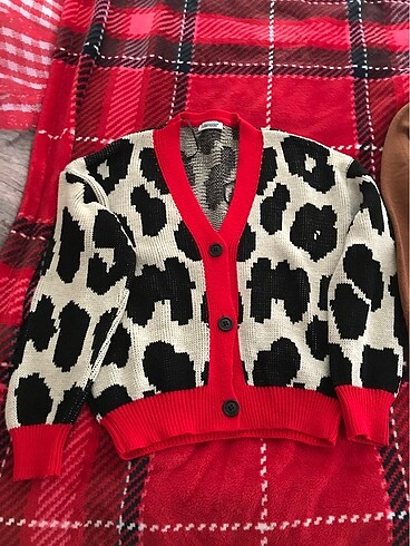 Leopar hırka