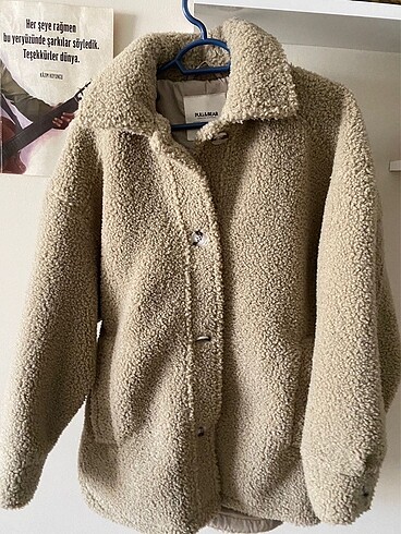 Pull and Bear Pull bear peluş mont