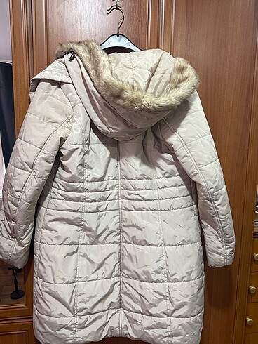 40 Beden beyaz Renk LCW Mont