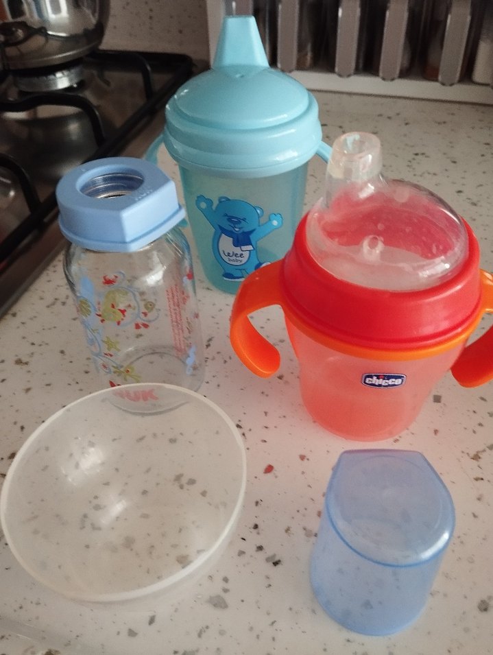 Renkli Bebek Biberonları Seti - Görsel 2