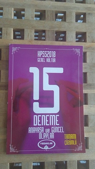 KPSS ANAYASA TAMAMI ÇÖZÜMLÜ DENEME