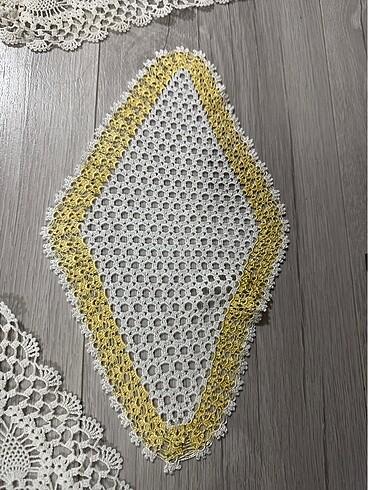 4 Adet tepsi örtüsü dantel - Görsel 3