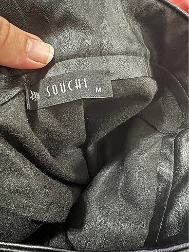 Deri mini etek - Görsel 6