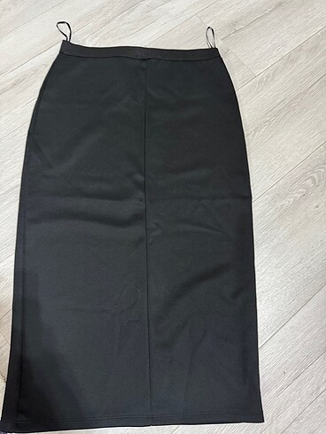 SİYAH MIDI BOY ETEK - Görsel 7