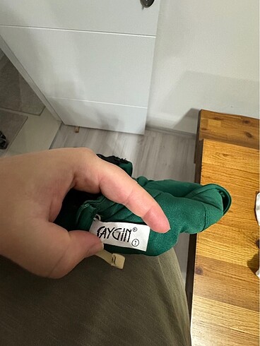 Haki uzun abiye - Görsel 5