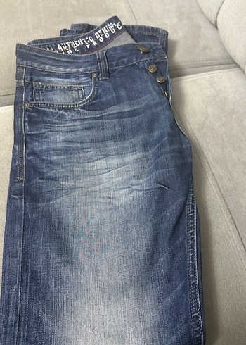 Erkek Mavi Kot Pantolon - Normal Boy - Görsel 4