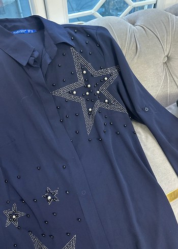 Taşlı tunik gömlek - Görsel 3