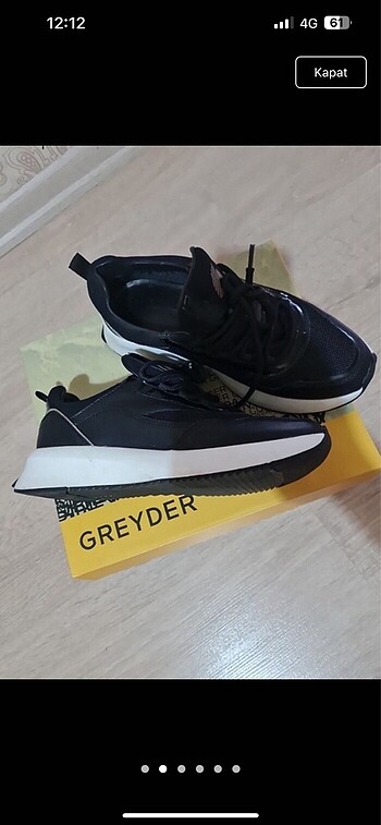 Greyder ayakkabı