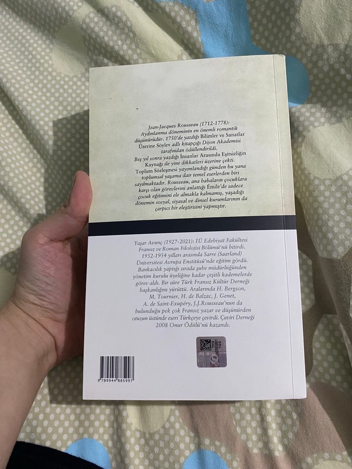 Jean-Jacques Rousseau - Émile Roman - Görsel 2
