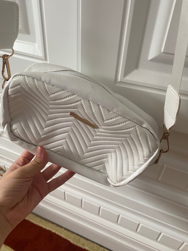 Beyaz H&m Kadın Çanta - Görsel 2