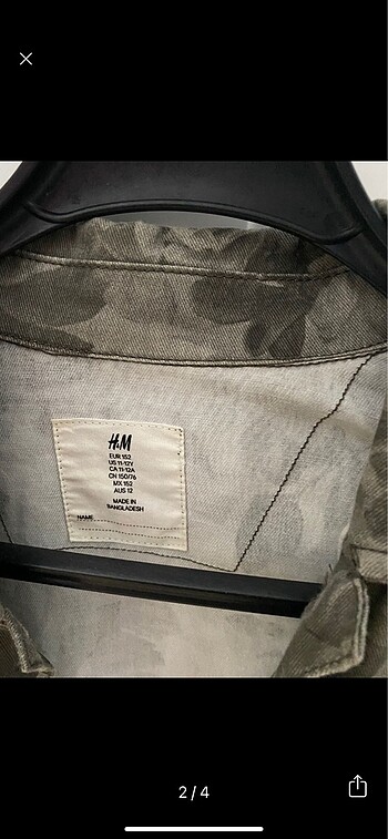 H&M ceket