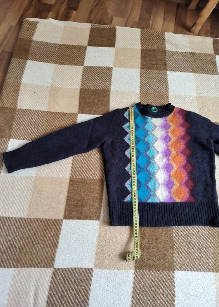 United of colours Benetton kazak - Görsel 3