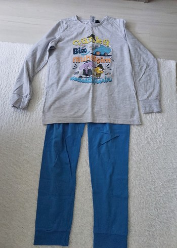 erkek çocuk pijama takımı