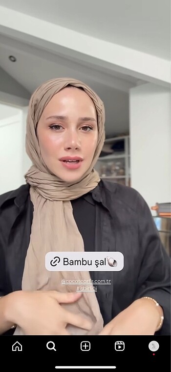 Coco scarf bambu şal