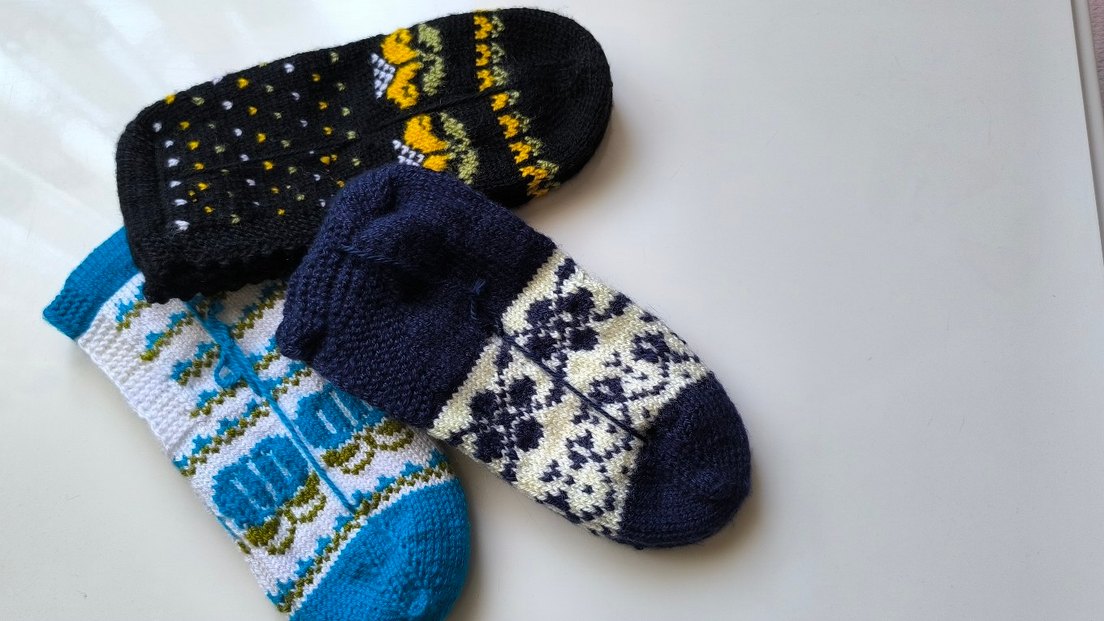 kadın erkek çeyizlik çok renkli çoraplar - Görsel 2