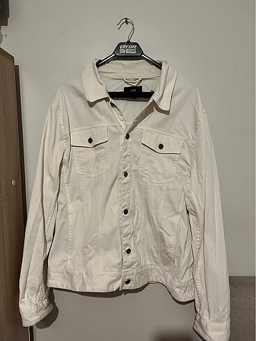 H&M h&m beyaz kot ceket