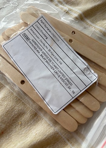 Mum yapımı için ahşap - Görsel 2