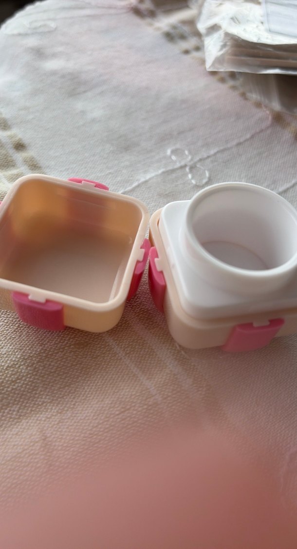 Pembe Kurdeleli Hediye Kutusu lipbalm kabı - Görsel 3