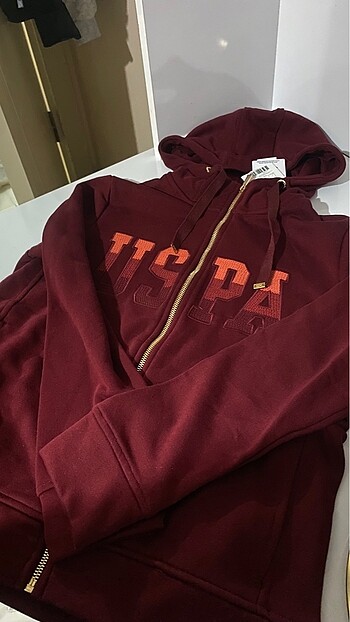U.S Polo Assn. Uspa kapşonlu