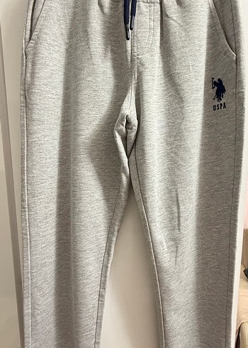 U.S Polo Assn. Uspa Gri Melanj Equestrian Jogger Pantolon