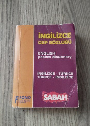 İngilizce, Türkçe sözlük - Görsel 3