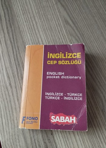 İngilizce, Türkçe sözlük - Görsel 2