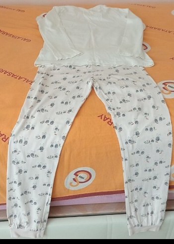 LC Waikiki Uzun Kollu Desenli kiz cocuk Pijama Takımı