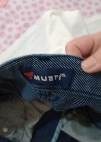 9 Yaş Beden lacivert Renk Erkek Cocuk Lacivert Kot Pantolon Kemerli