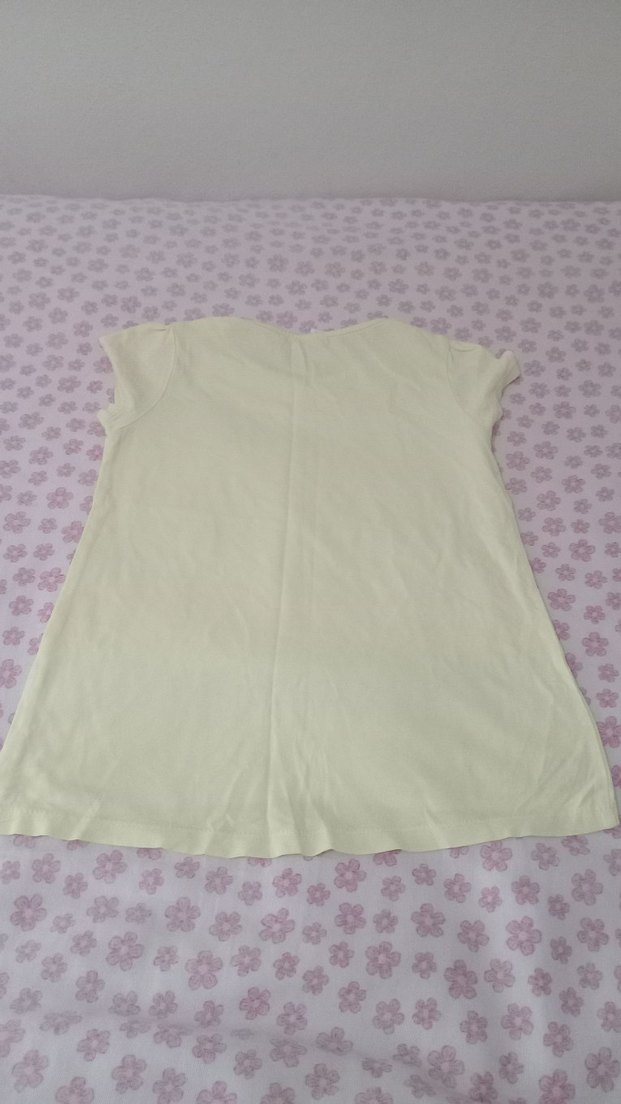 Kız Çocuk  Baskılı Kısa Kollu Tişört - Görsel 2