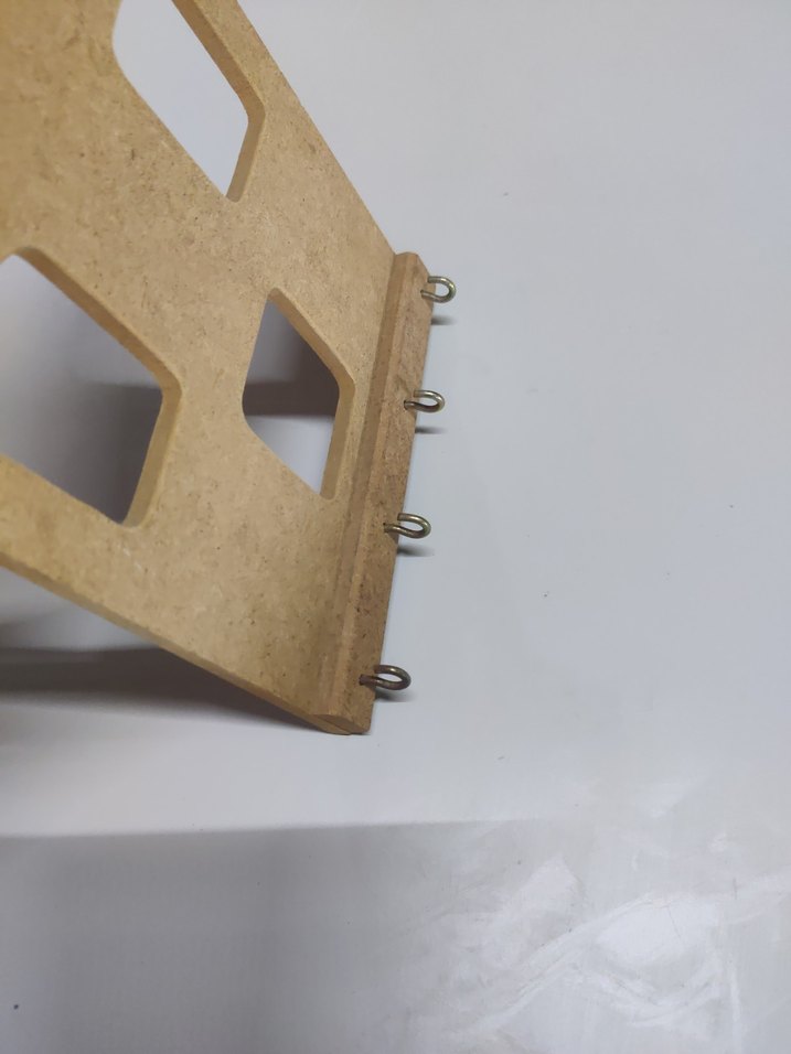 Bej Ahşap Ev Şeklinde Anahtarlık - Görsel 5