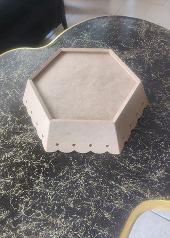 Altıgen Dalgalı Kenarlı Ekmeklik - Görsel 4