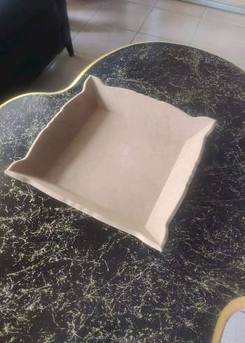 Ham MDF Kare Ekmeklik - Görsel 2