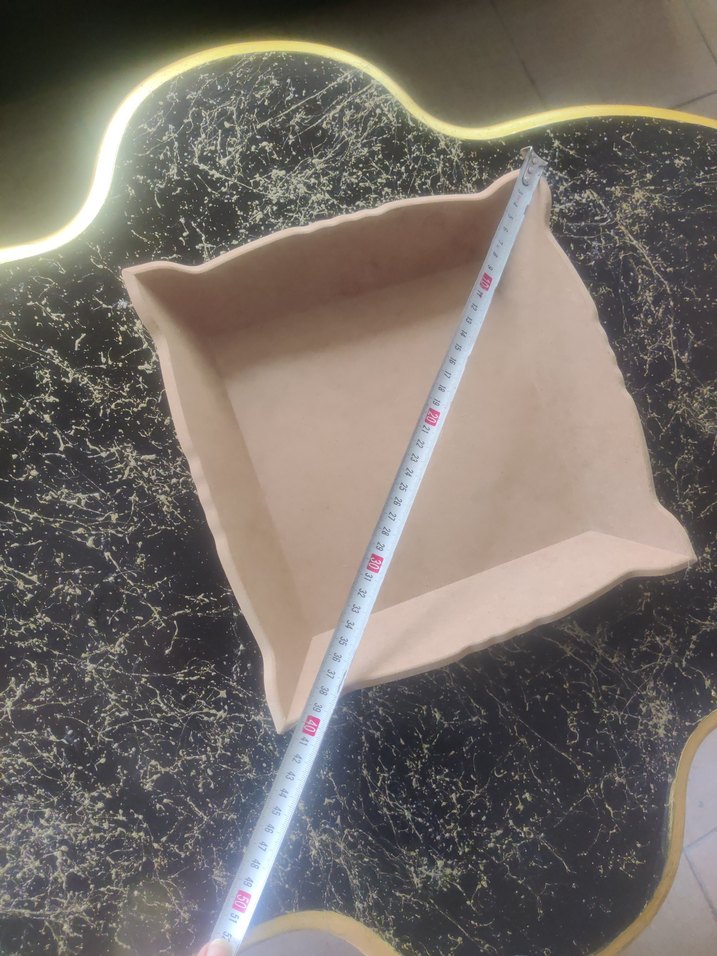 Ham MDF Kare Ekmeklik - Görsel 4