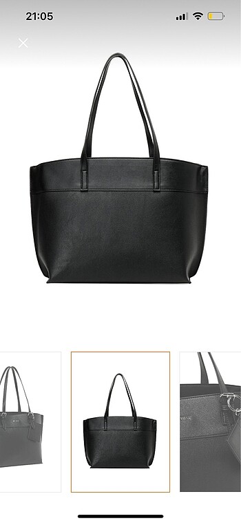 Beden siyah Renk Nine West siyah kol çantası
