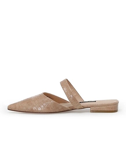 38 Beden camel Renk Ninewest terlik