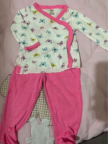 Carter's Carters marka önden cıtcıtlı takım 6M