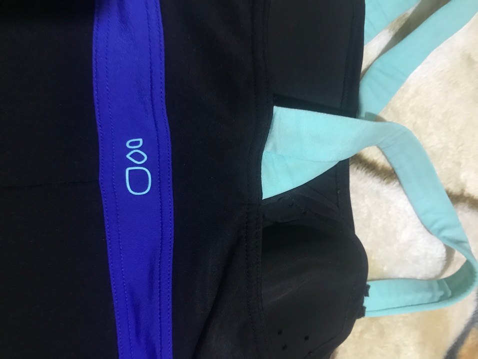 Siyah Spor Kadın Mayo İnce Askılı - Görsel 3