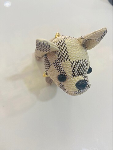 Louıs vuitton köpek anahtarlık