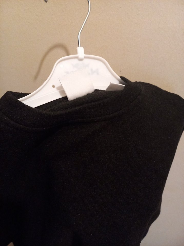 Zara Siyah Basic Sweatshirt - Görsel 2