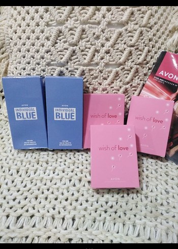 Avon Individual Blue ve Wish of Love Kadın Parfümleri