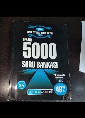 GK-GY EFSANE 5000 SORU BANKASI + COĞRAFYA