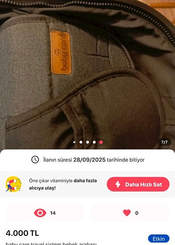 Diğer Beden siyah Renk Siyah Bebek Arabası