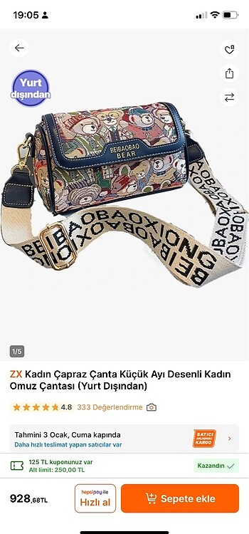 Diğer İthal goblen çanta